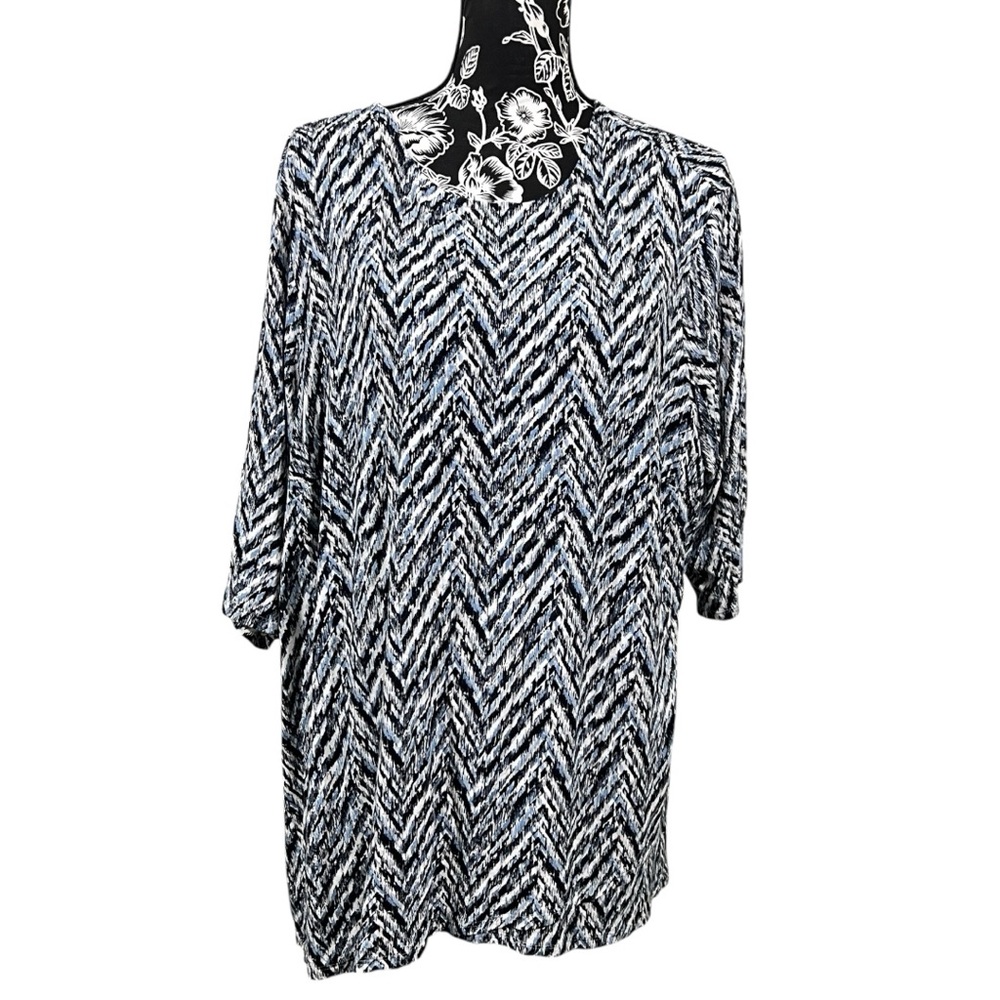 J. Jill Monochrome Textured Top